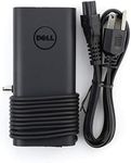 Dell Original XPS 15 Laptop Charger 130W(watt) AC Power Adapter(Power Supply) with 3 Prong Power Cord - Precision M3800 5510 5520 5530,XPS 9530 9550 9560 9570