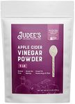 Judee's Apple Cider Vinegar Powder 3 lb - Gluten-Free and Nut-Free - Keto-Friendly and Great for Baking and Cooking - Add to Marinades, Glazes, Dry Rubs, and More