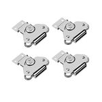 4Pack Spring Loaded Butterfly Twist Latch,Toolbox Case Chest 304 Stainless Steel Spring Loaded Toggle Latch Catch Hasp Clasp Clamp