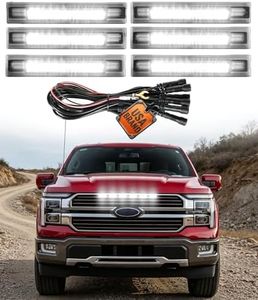 LED Grill Lights for Ford F150 2024-2026 King Ranch & Platinum Only, White