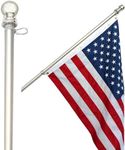 Flag Pole for House - 6 ft Heavy-Du