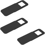 LIRAMARK Webcam Cover Slide, Ultra Thin Laptop Camera Cover Slide Blocker (Rectangle) (Pack of 3)