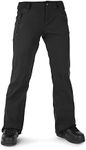 Volcom womens Species Stretch Snowpant Pants, Black S3, Medium US