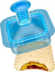 HiYZ Sandwich Cutter and Sealer - UncrustBell Sandwich Cutter - Crustless Sandwich Maker - Peanut Butter and Jelly Sandwich Maker - Decruster Cookie Cutter for Kids Children Boys Girls