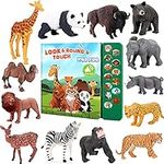 Tudoccy Safari Animals Figures Toys