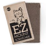 K&H Pet Products EZ Mount Window Cat Scratcher Refill Cardboard 5" x 10"