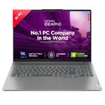 Lenovo IdeaPad Pro 5 Intel Core Ultra 7 155H Built-in AI 16" (40.6cm) 2K OLED 400Nits 120Hz Laptop (16GB/1TB SSD/NVIDIA RTX 3050 6GB/Win11/MSO 21/FHD+IR Camera/1Yr ADP Free/Grey/1.9Kg), 83D4002NIN