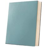 UIRIO Large Journal Notebook, A4 8 x11.5 inches, Soft Faux Leather Cover 400 Pages 200 Sheets for School, Work, Men, Women (Blue, Ruled)