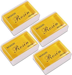 Rosin Violin Rosin Natural Rosin 4 Pack Low Dust Universal Rosin for Violin Viola and Cello (4 Pack Rosin)