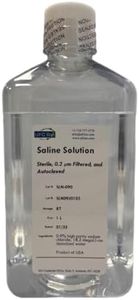 0.9% Normal Saline Solution - 0.22um Filtered and Sterile - 1000mL (1 Liter)