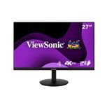 ViewSonic VG2708-4K 27" Monitor, SuperClear® IPS, 60Hz, HDR10