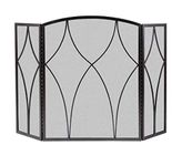 Panacea Products 15980 3-Panel Diamond Fireplace Screen