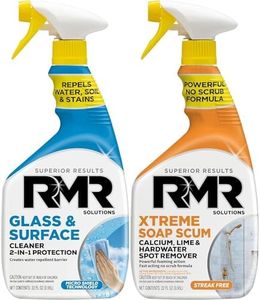 RMR - Xtreme Soap Scum Remover and RMR - 2-in-1 Glass and Surface Cleaner Plus Repellent Bundle