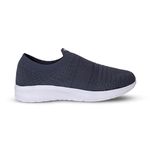 Men's Moonwalk-01 Sports Walking,Running & Gym Shoes with Eva Sole Extra Jump Casual Slip-on Shoes for Men's & Boy's in Dark Grey Color and Size is 8