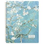 2020 Planner - 2020 Weekly & Monthly Planner Jan - Dec with Flexible Hardcover, 11.3" x 9.2", Strong Twin- Wire Binding, 12 Monthly Tabs, Two- Side Inner Pocket, Elastic Closure