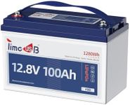 Timeusb 12V 100Ah Pro LiFePO4 Battery, Grade A Battery Cells, Group 31 Deep Cycle Lithium Battery, Built-in 100A BMS,10-Year Lifetime, Perfect for RV, Solar Home System and Off-grid Application