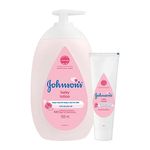 Johnson's Baby Lotion 500ml and Baby Cream 50g