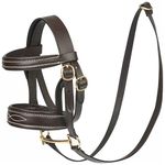 LeMieux Toy Pony Bridle Brown - Real Design with Metal Bit and Leather Reins - Educational Toy - Suitable for Ages 8+