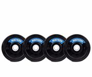 WATSON gym rubber plates,10kg (2.5x4) Rubber Dumbbell Plate, 25mm for Home, Professional Exercise, Gym Weight Plates, home gym equipments for men