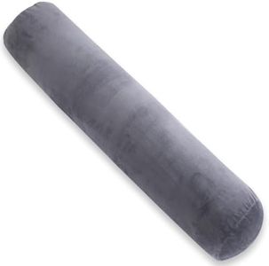 AS AWESLING Almohada corporal para adultos, almohada de cuerpo completo para dormir, almohada cervical redonda larga, almohada de refuerzo, almohada corporal para dormir de lado con funda (120 x 20