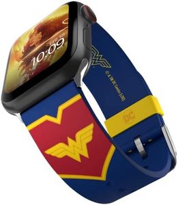 DC Comics – Wonder Woman Tactical Smartwatch Band – Officially Licensed, Compatible with Every Size & Series of Apple Watch (watch not included)