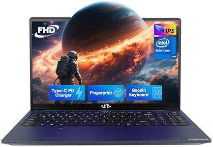 NIMO 15.6" IPS FHD Laptop, Intel Pentium Quad Core N100(Up to 3.4GHz) 16GB RAM 1TB SSD, Backlit Keyboard Fingerprint Type-C Charger WiFi 6 BT5.2, for Student and Home