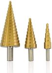 Digital Craft Hss Titanium Coted Cone Metal Step Drill Bits Power Tools