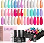 Beetles Gel Nail Polish Set, 20 Col