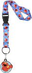 Sesame Street Elmo Wristlet Strap Lanyard for Keys | Hand and Wrist Lanyard ID Badge Holder Keychain for Men Women