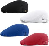 Geebuzz Mesh Newsboy Hat for Men Wo