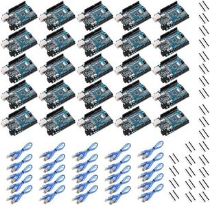 AZDelivery 25 x Carte ATmega328P, Microcontrôleur avec câble USB, Controller Board incluant Un Ebook!