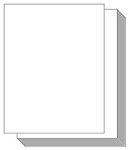 200 Sheets White Cardstock Paper - 