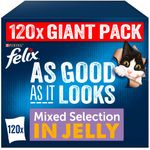 Felix As Good As It Looks Mixed Cat Food 120x100g