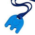 Sensory Direct Chewbuddy Ghost & Lanyard - Pack of 1, Sensory Toy for a Fidget, Chew or Teething Aid | for Kids, Adults, Autism, ADHD, ASD, SPD, Oral Motor or Anxiety Needs | Blue