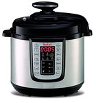 Tefal All-in-One 25-in-1 Electric Pressure Cooker, Multi Cooker, Slow Cooker, Steam, Reheat, Stew, Bake, Browning, 25 programs, Recipe Book Included, 6 Litres, Black/Stainless Steel, CY505E40