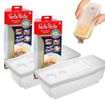 Fasta Pasta 2 Pack - Microwave Pasta Container Cooker