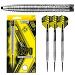 NX90 90% Tungsten Darts | Steel Tip Darts Set | 21g, 22g, 23g, 24g, 25g & 26g | Includes Supergrip Shafts and 100 Micron NX90 Flights