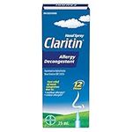 Claritin Allergy Decongestant Nasal Spray, Fast Acting Relief, 25ml