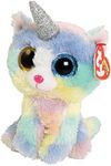 Ty Beanie Boos 6" HEATHER Uni-Kitty, Perfect Plush!