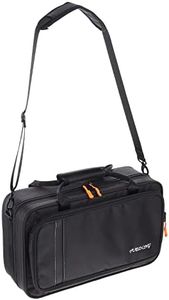 MILISTEN 1pc Portable Clarinet Storage Box Hard Clarinet Case Clarinet Carrying Bag (Black)