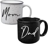 Mom Dad Campfire Mug Set - New Pare