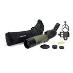 Celestron – Ultima 80 Angled Spotting Scope – 20-60x Zoom Eyepiece – Multi-Coated Optics for Bird Watching, Wildlife, Scenery and Hunting – Includes Soft Carrying Case and Smartphone Adapter