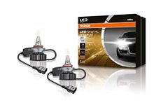 Osram HB3/HB4 49005/6CW Headlamp integrated driver (Set of 2, 25W 12V) | LED HB3 49005/6 | White