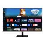 Samsung 32 inch M5 Black FHD Smart Monitor with Smart TV Apps, Gaming Hub, Multiple ports (LS32DM500ENXGO) [Canada Version] (2024)