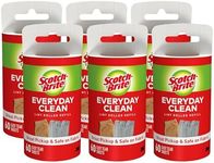 Scotch-Brite Lint Roller Refill Value Pack, 6 Refills, 60 Sheets/Refill (360 Sheets Total), Picks up Lint, Pet Fur, Fuzz, and Hair