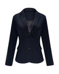 A 2 Z Collection House Professional Women's Blazer, Only for Schools & Colleges Students and Office Wear with Comfortable Pockets/Formal Wear | Color- Dark Blue, Size- 34
