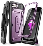 SUPCASE Unicorn Beetle Pro Full-Body Case with Kickstand for 4.7-Inch iPhone SE 7/8 2020/2022, Metallic Purple