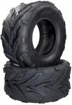 Set of 2 ATV UTV Tires 22X10x10, 4PR All Terrain 22x10x10 ATV UTV Off-Road Tires, Max Load 440 Lbs each Tire, Tubeless QD-116