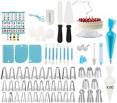 170Pcs Cake Decorating Kit Turntabl