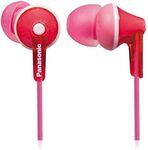 Panasonic Wired Earphones - Wired, Pink (RP-HJE125-P)